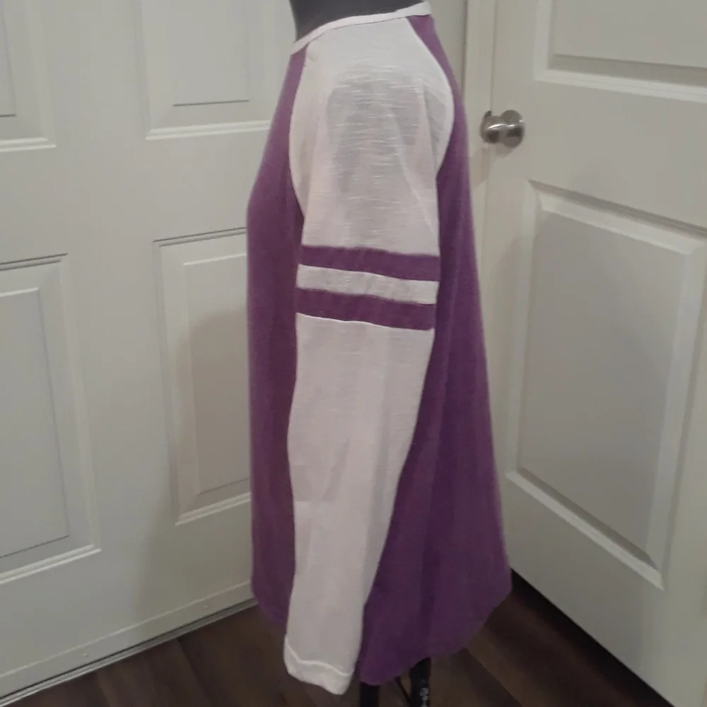 Purple Baseball Tee‎ - Picture 3 of 4